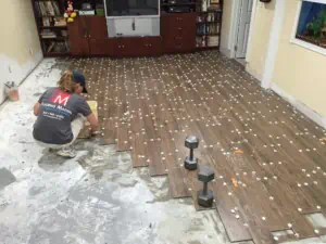 basement tile construction