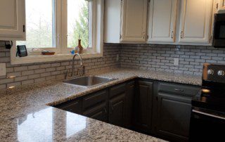 a new remodeled kitchen